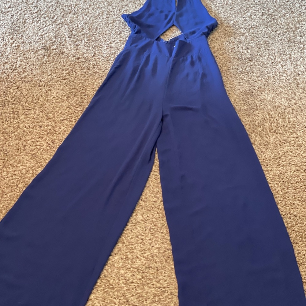 Super down royal blue Jumpsuit